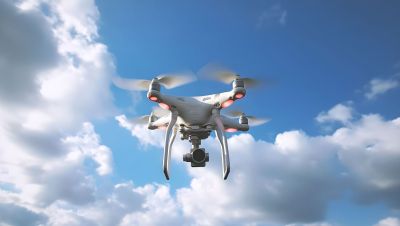 ドローンで現地調査